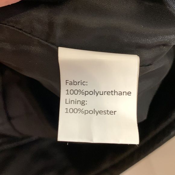 DIASHINY size extra large faux leather Motorcycle vest with pockets NWT - Picture 3 of 9